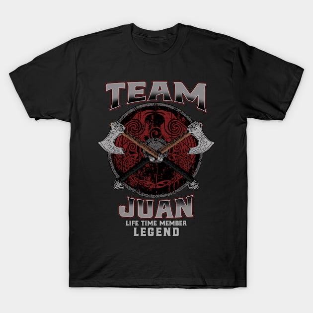 Juan - Life Time Member Legend T-Shirt by Stacy Peters Art